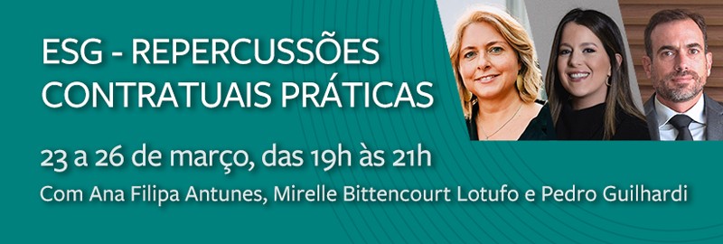 ESG - Repercussões Contratuais Práticas